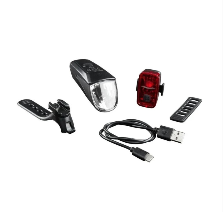 CRIVIT LED Bicycle Light Set