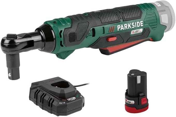 Parkside 12V Cordless Ratchet with Battery & Charger