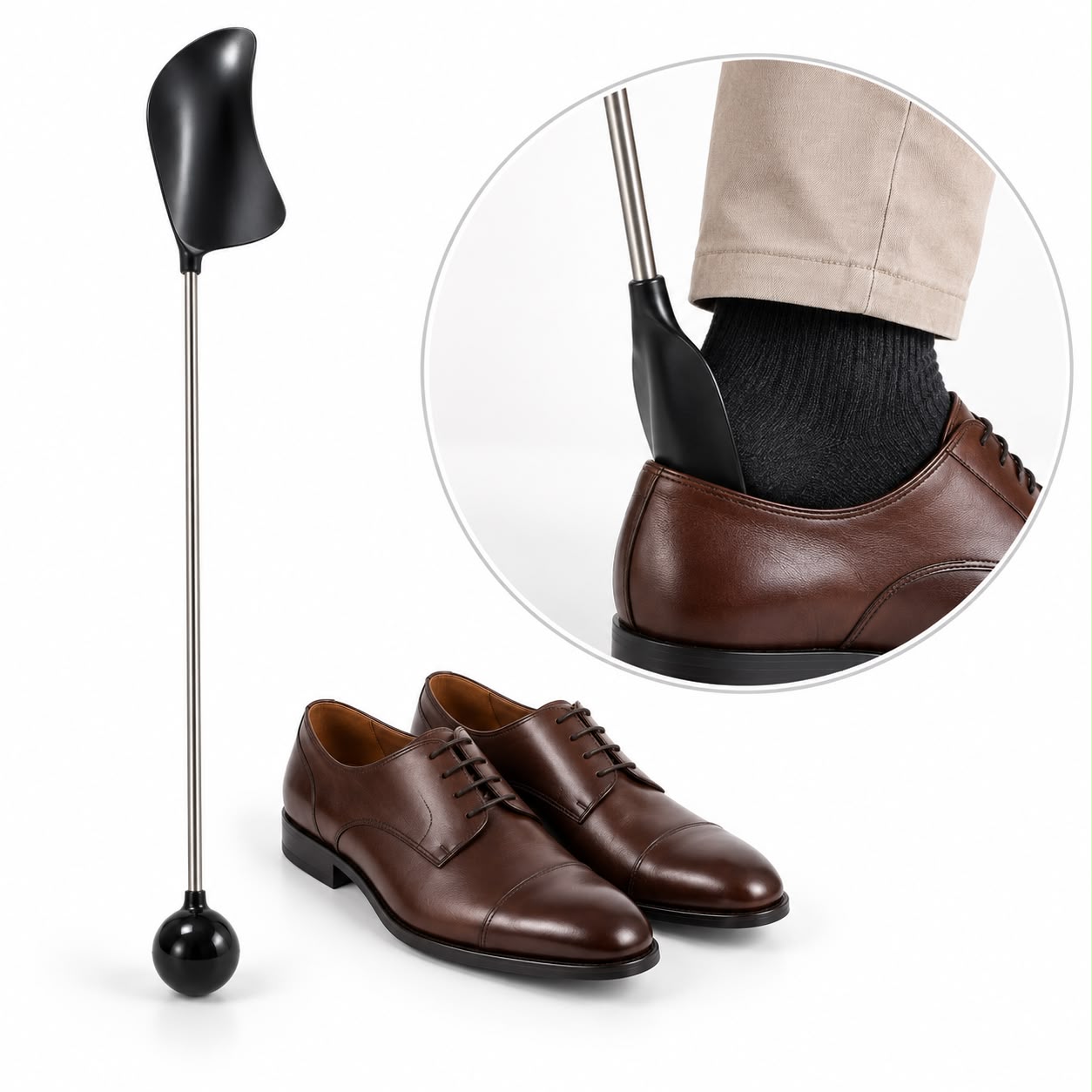 Extra Long Handle Shoe Horn