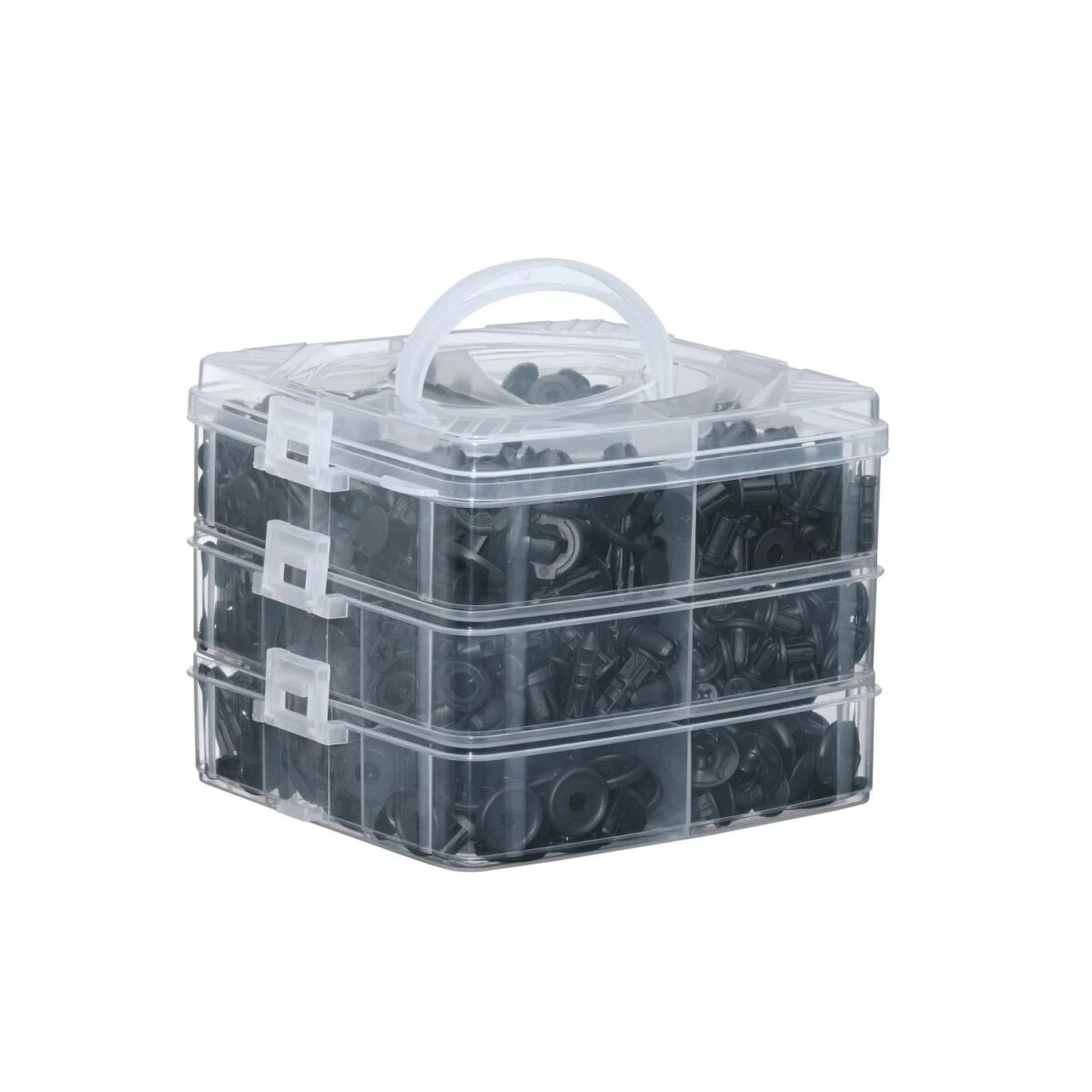 PARKSIDE MOUNTING CLIPS AND CABLE TIES KIT (630 PIECES)