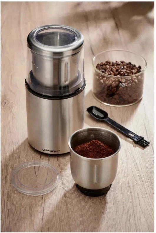 Silvercrest 2- In-1 Mini Chopper Silver , Power consumption: 200W